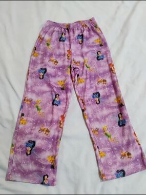 Disney Purple Princess & Fairy Fleece Pajama Pants